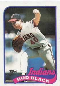 1989 Topps Baseball Bud Black #509