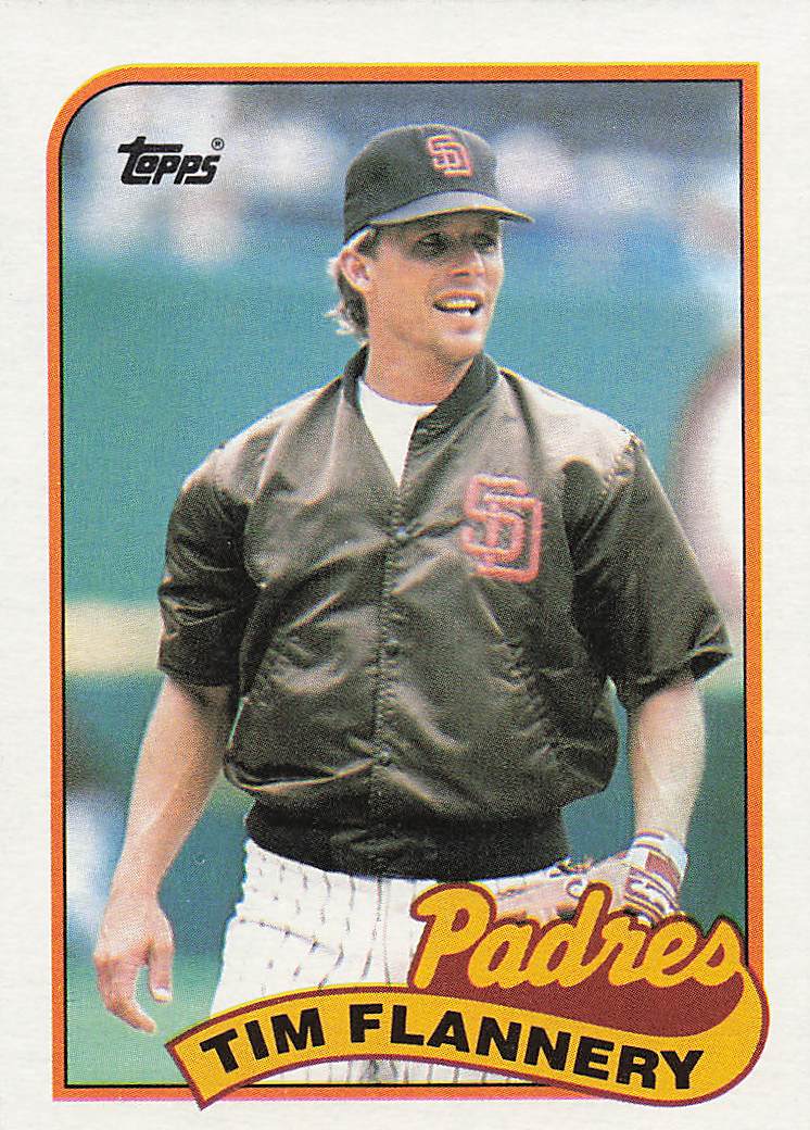 1989 Topps Baseball Tim Flannery #379