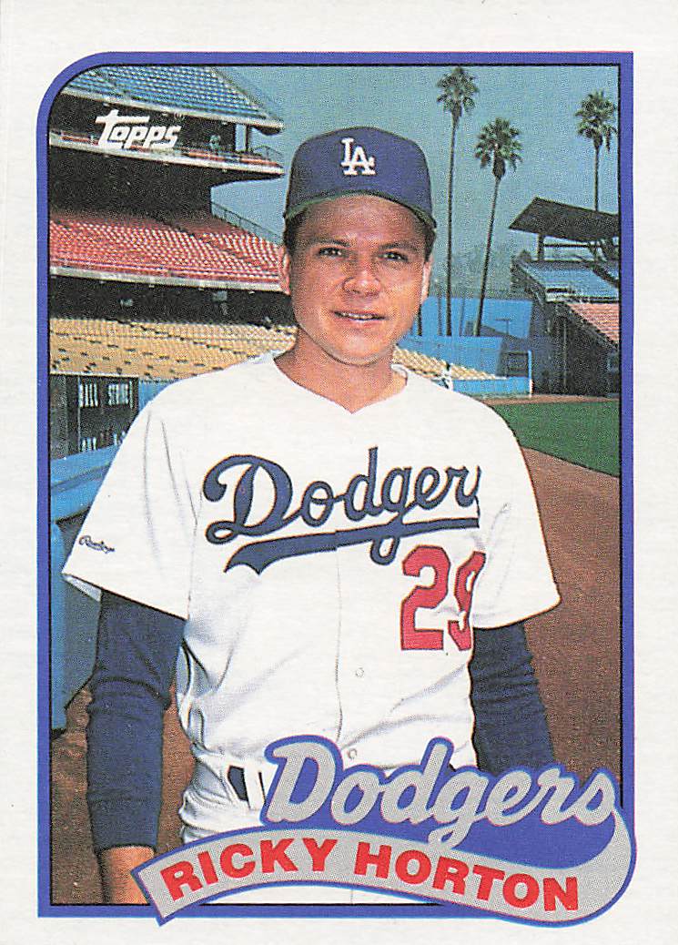 1989 Topps Baseball Ricky Horton #232