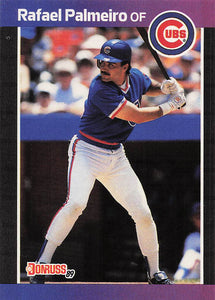 1989 Donruss Baseball Rafael Palmeiro #49
