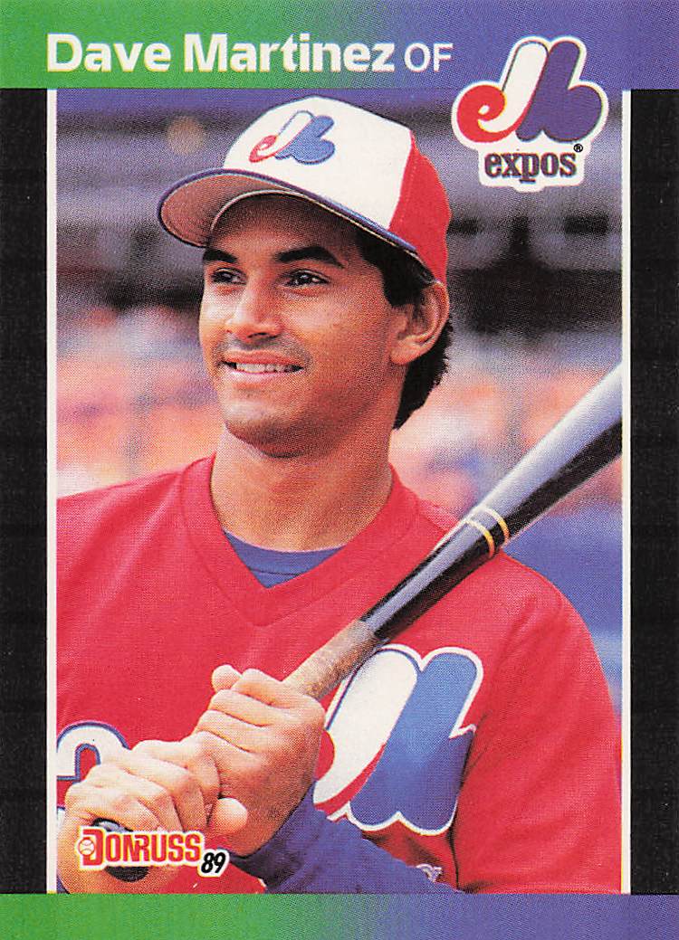 1989 Donruss Baseball Dave Martinez #102