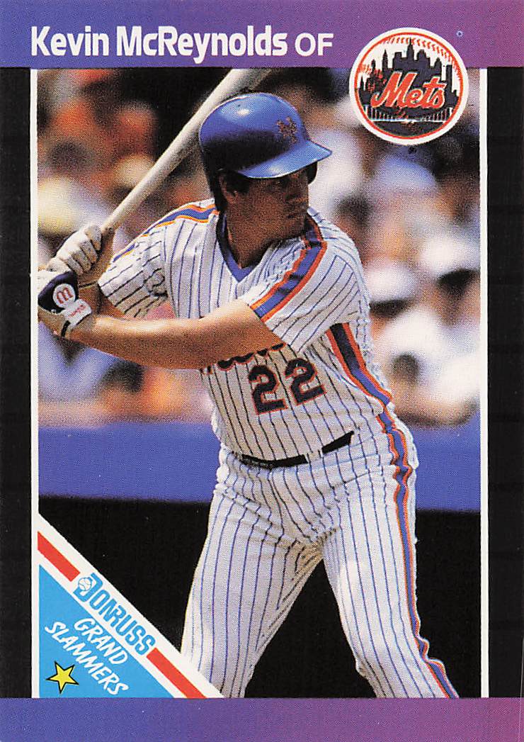1989 Donruss Baseball Grand Slammers Kevin McReynolds #4