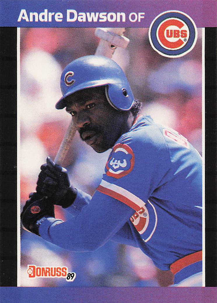 1989 Donruss Baseball Andre Dawson #167c