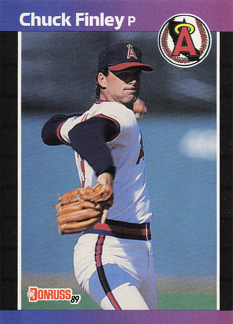 1989 Donruss Baseball Chuck Finley #226c