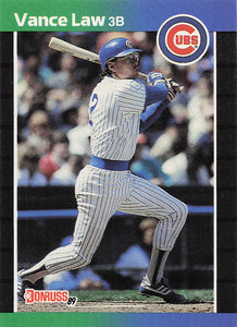 1989 Donruss Baseball Vance Law #276
