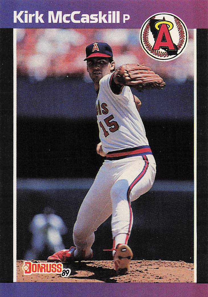 1989 Donruss Baseball Kirk McCaskill #136