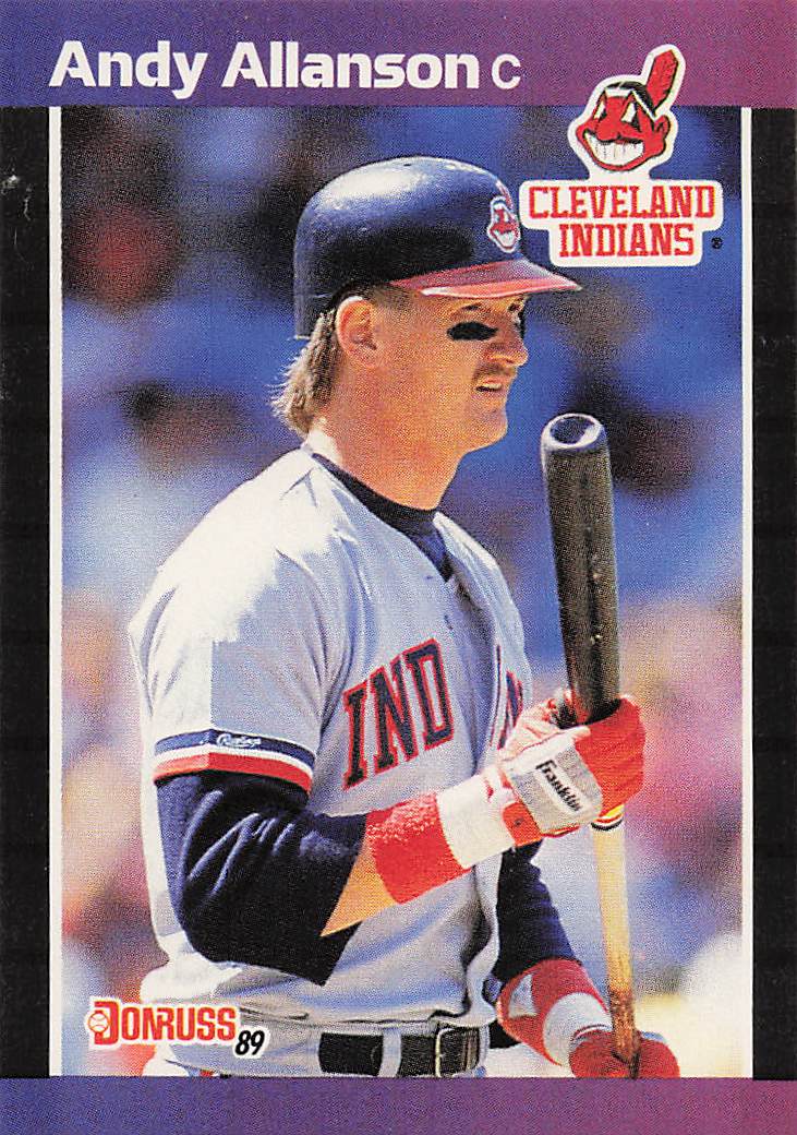 1989 Donruss Baseball Andy Allanson #138