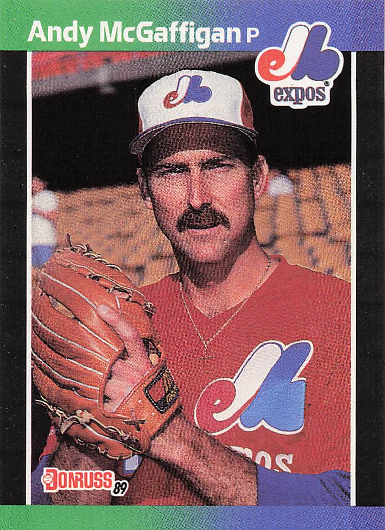 1989 Donruss Baseball Andy McGaffigan #338
