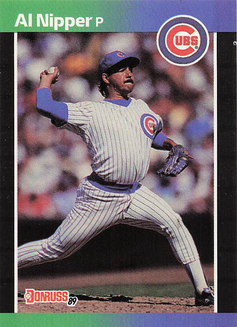 1989 Donruss Baseball Al Nipper #394c