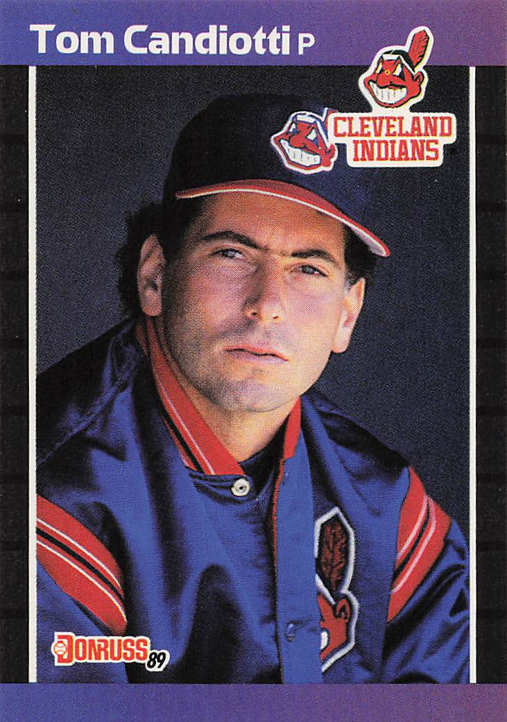 1989 Donruss Baseball Tom Candiotti #256d