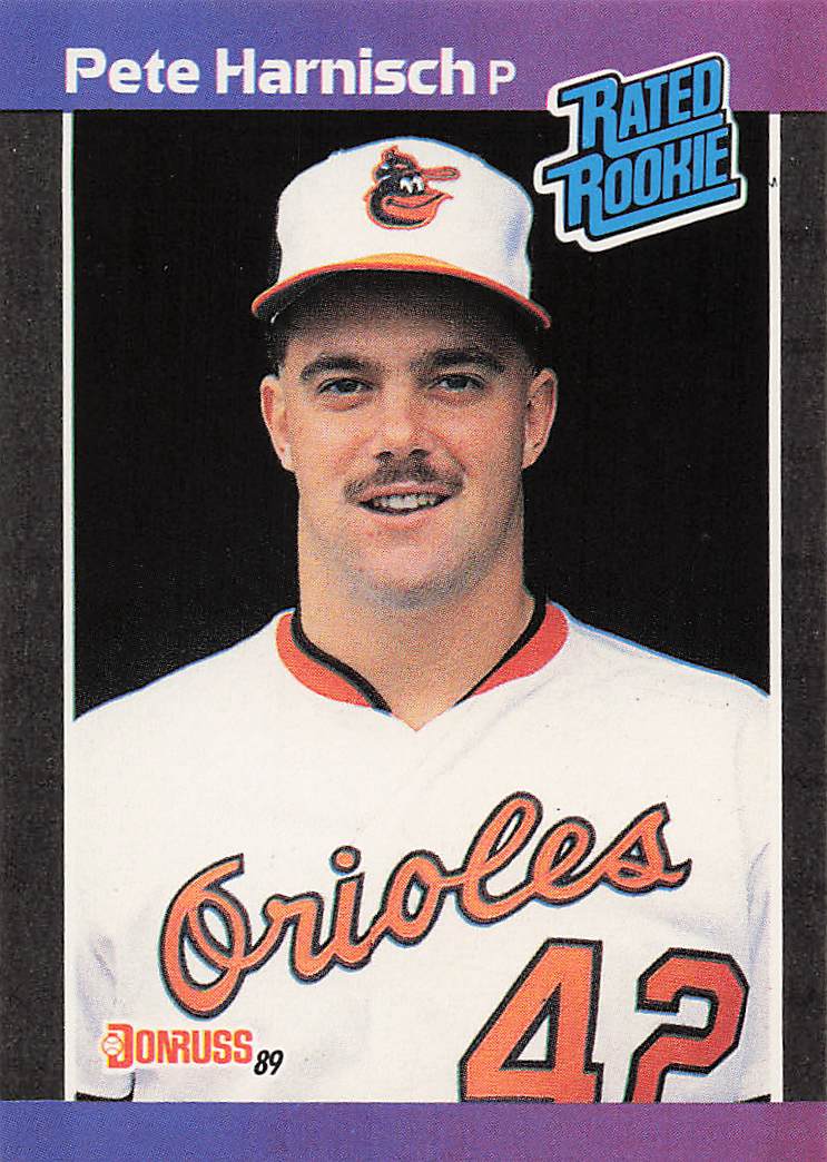 1989 Donruss Baseball Pete Harnisch #44 Rookie