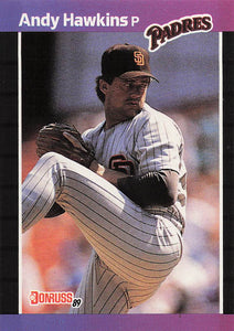 1989 Donruss Baseball Andy Hawkins #583