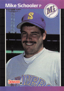 1989 Donruss Baseball Mike Schooler #637 Rookie
