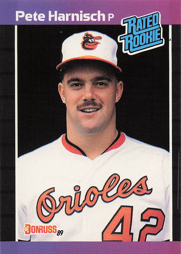 1989 Donruss Baseball Pete Harnisch #44 Rookie