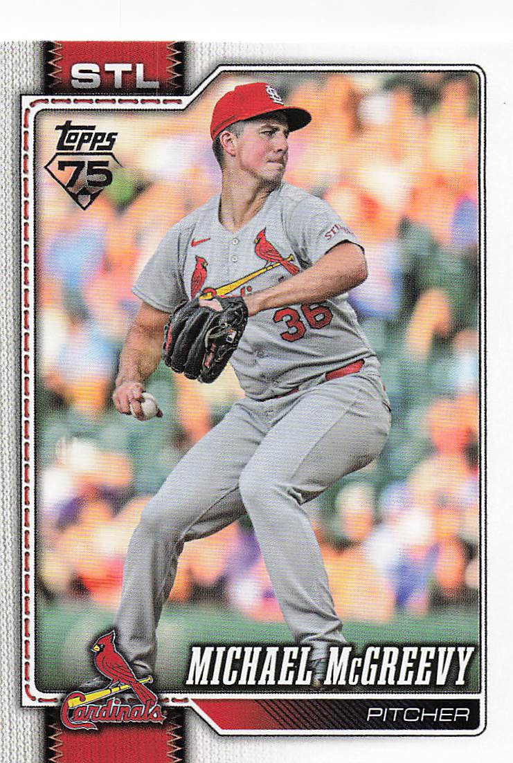 2026 Topps Baseball Michael McGreevy #161