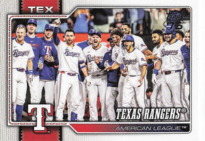 2026 Topps Baseball Texas Rangers #258