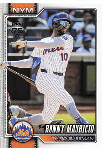 2026 Topps Baseball Ronny Mauricio #159