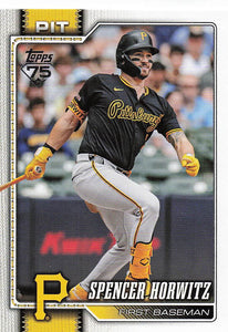 2026 Topps Baseball Spencer Horwitz #77