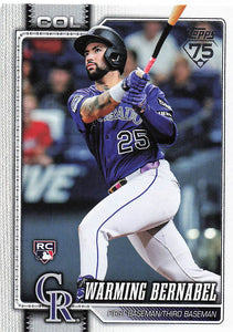 2026 Topps Baseball Warming Bernabel #55 Rookie