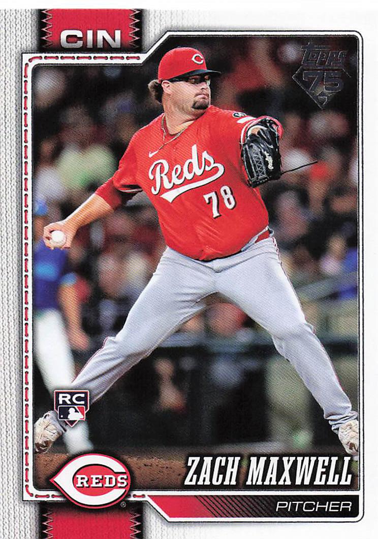 2026 Topps Baseball Zach Maxwell #143 Rookie