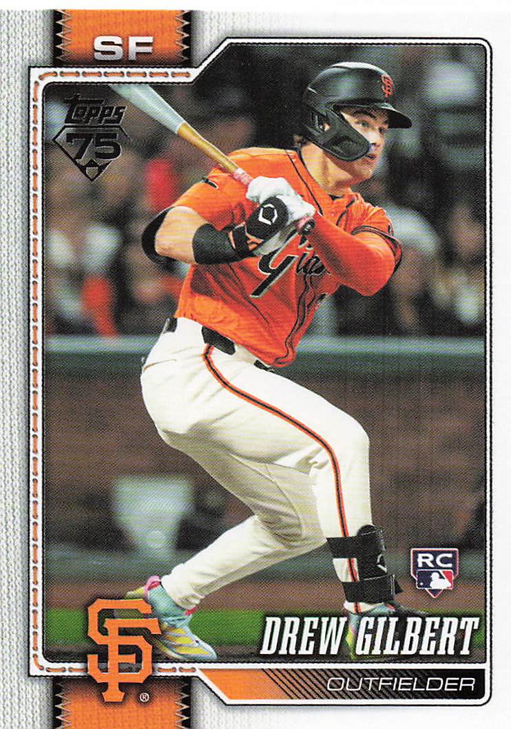 2026 Topps Baseball Drew Gilbert #155 Rookie