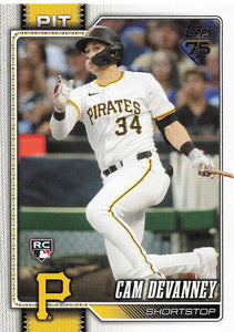 2026 Topps Baseball Cam Devanney #268 Rookie