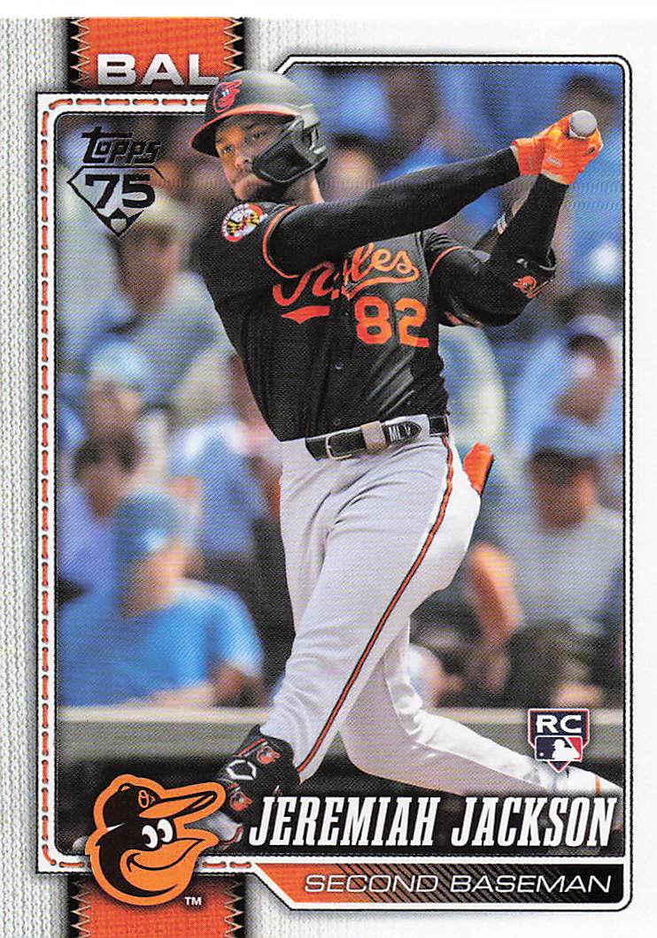 2026 Topps Baseball Jeremiah Jackson #277 Rookie