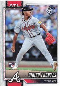 2026 Topps Baseball Didier Fuentes #243 Rookie