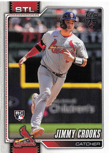 2026 Topps Baseball Jimmy Crooks #73 Rookie