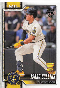 2026 Topps Baseball Isaac Collins #202