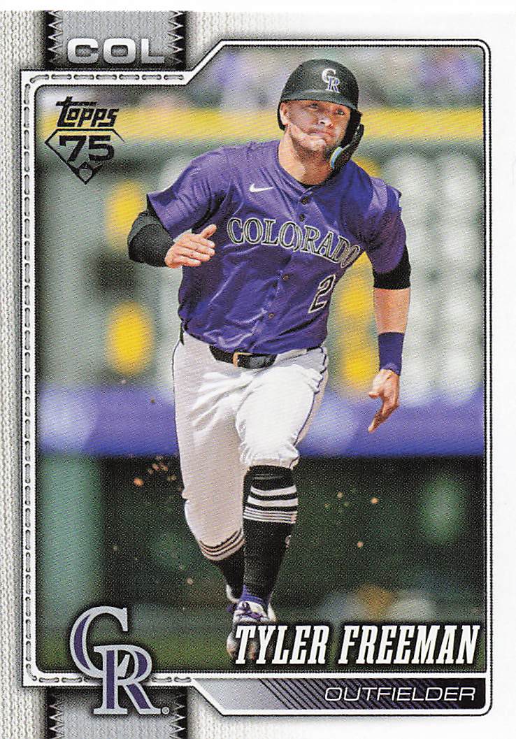 2026 Topps Baseball Tyler Freeman #199