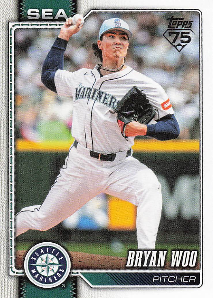 2026 Topps Baseball Bryan Woo #62