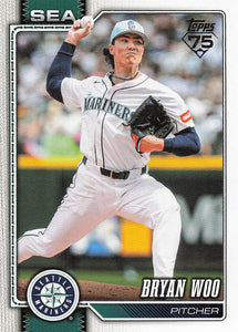 2026 Topps Baseball Bryan Woo #62
