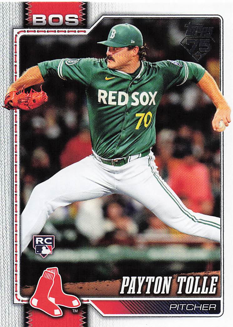 2026 Topps Baseball Payton Tolle #15 Rookie