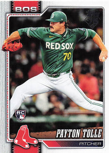 2026 Topps Baseball Payton Tolle #15 Rookie