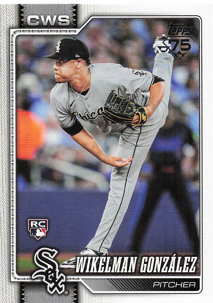 2026 Topps Baseball Wikelman Gonzalez #167 Rookie