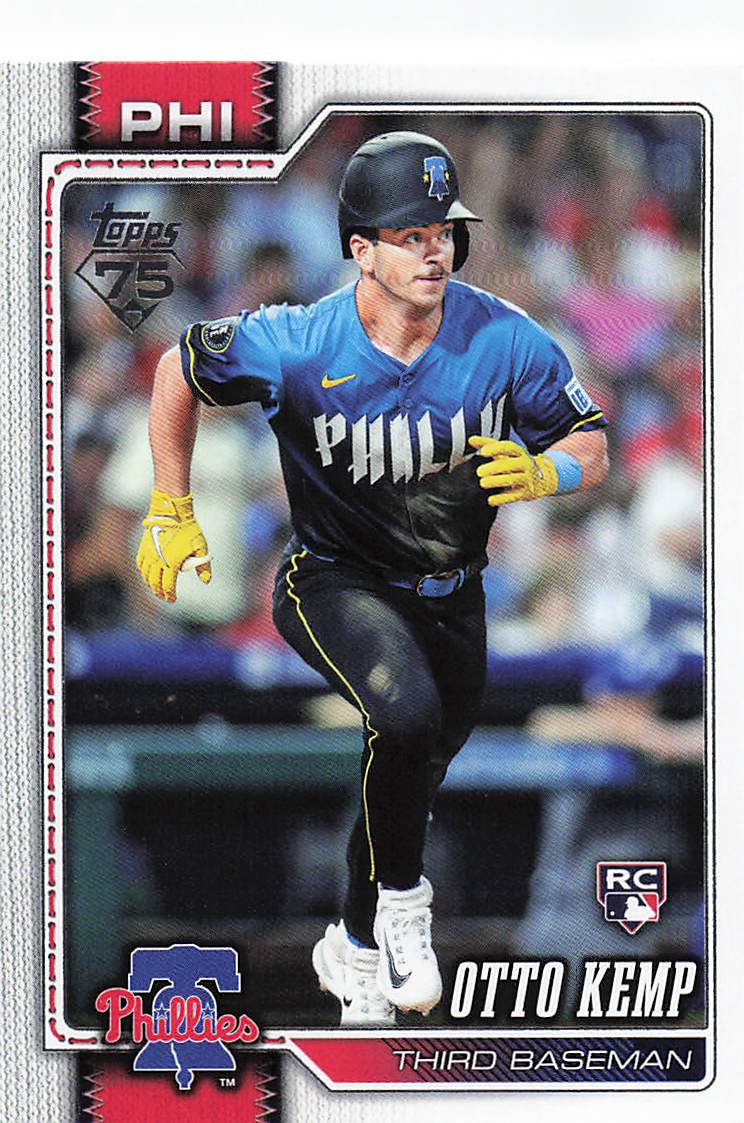 2026 Topps Baseball Otto Kemp #187 Rookie