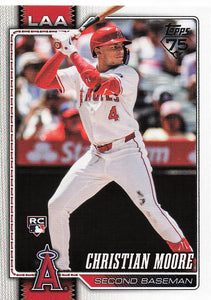 2026 Topps Baseball Christian Moore #147 Rookie