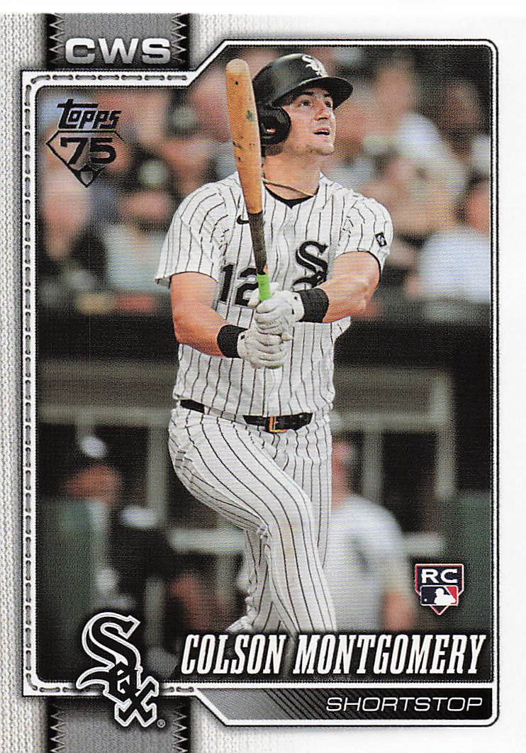 2026 Topps Baseball Colson Montgomery #157