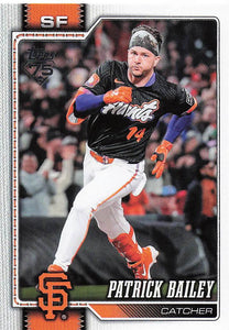 2026 Topps Baseball Patrick Bailey #7