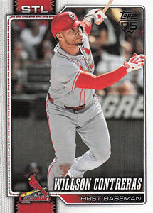 2026 Topps Baseball Willson Contreras #180