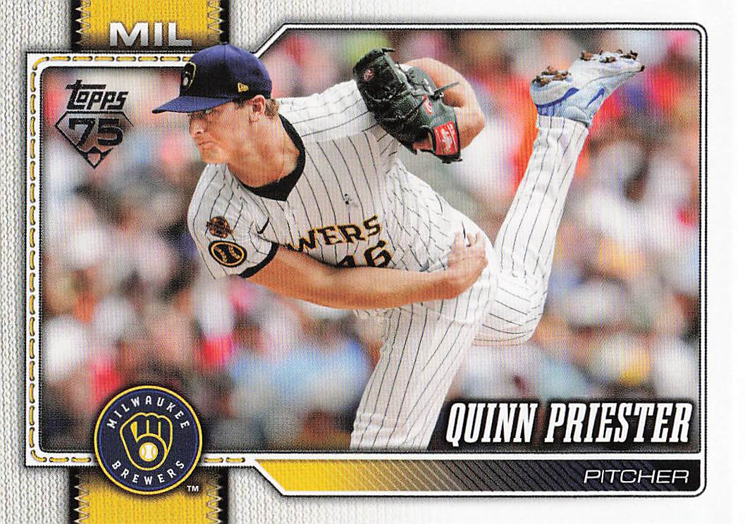 2026 Topps Baseball Quinn Priester #186