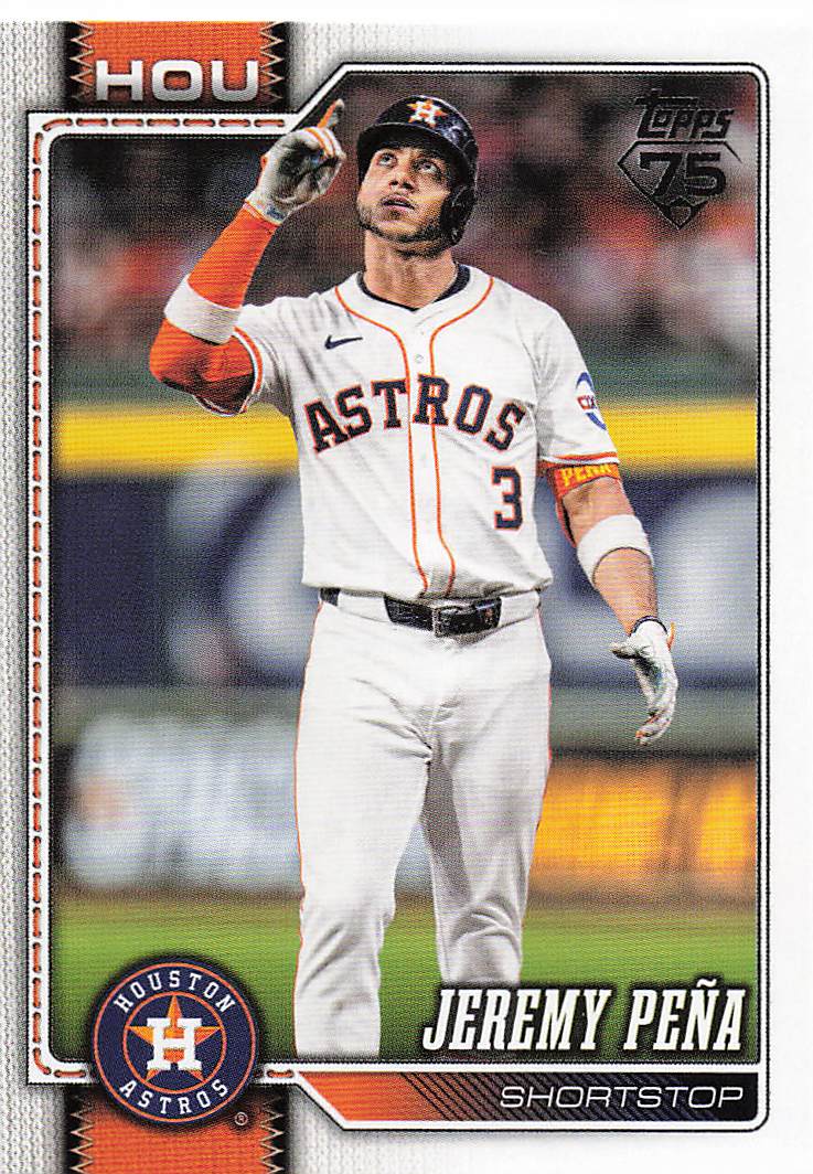 2026 Topps Baseball Jeremy Peña #307