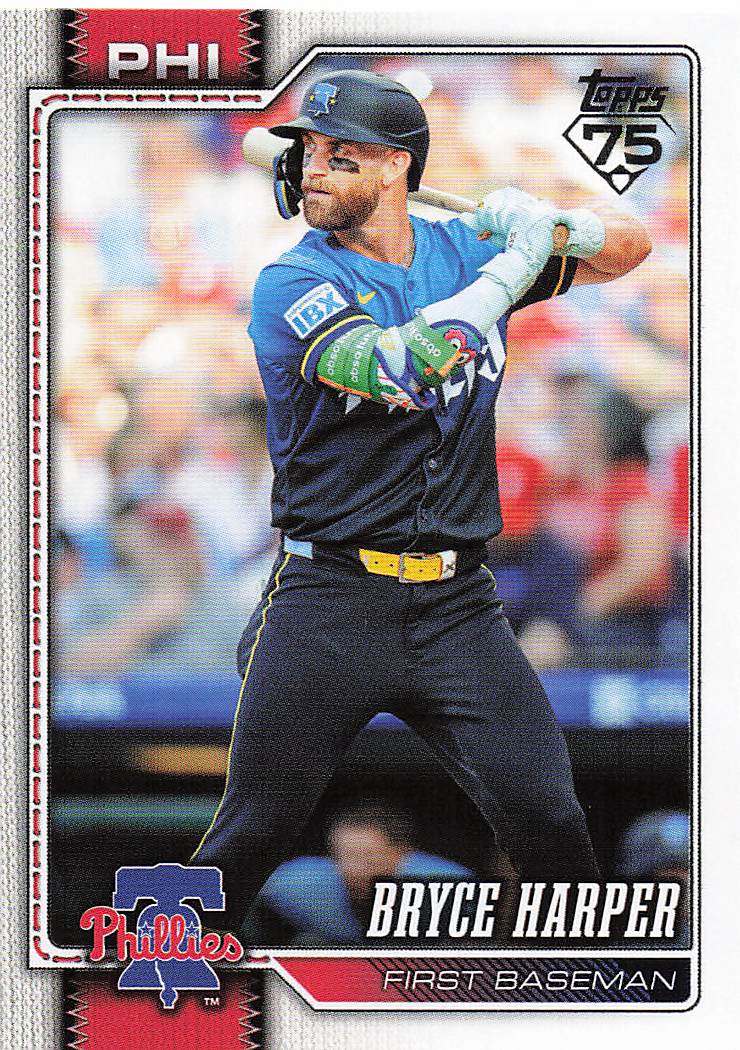 2026 Topps Baseball Bryce Harper #250