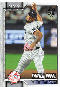 2026 Topps Baseball Camilo Doval #75