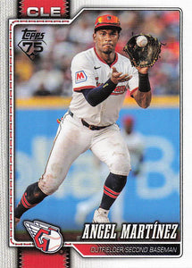 2026 Topps Baseball Angel Martínez #244