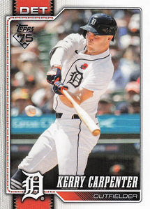 2026 Topps Baseball Kerry Carpenter #61