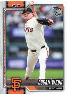 2026 Topps Baseball Logan Webb #69