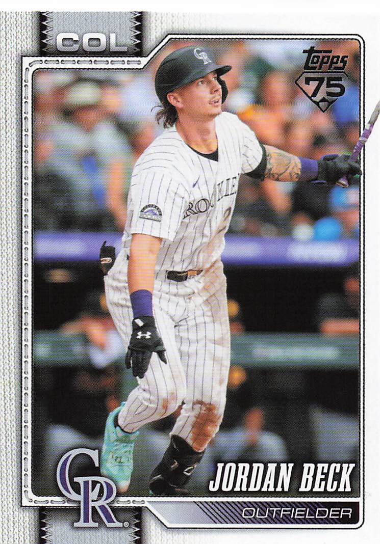 2026 Topps Baseball Jordan Beck #12