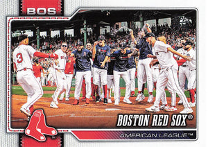 2026 Topps Baseball Boston Red Sox #198